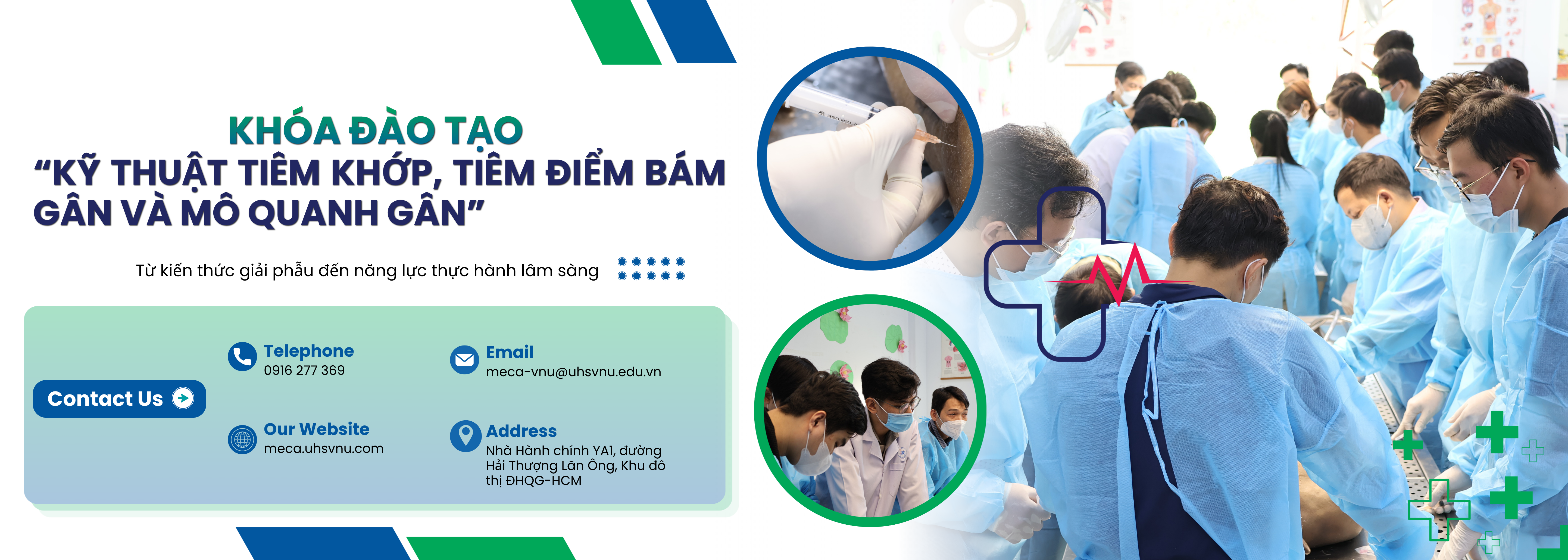 Khóa đào tạo Kỹ thuật tiêm khớp, tiêm điểm bám gân và mô quanh gân - khóa 3